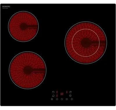 Immagine prodotto di Piano cottura a induzione OCEANIC, 3 zone di cottura, dimensioni L56 x P49 cm, modello OCEATV3Z60
