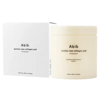 Obrázek produktu pro Abib Jericho rose collagen pad firming touch 60szt Zvlhčující a zpevňující obličejové polštářky