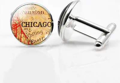 Produktbild von Chicago-Manschettenknöpfe