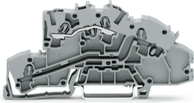 Produktbild von Wago Installationsetagenklemme L 4 mm², grau, Packung mit 50 Stk.