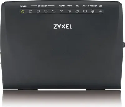 Produktbild von Zyxel VMG3312-T20A, Wi-Fi 4 (802.11n), Einzelband (2,4GHz), Ethernet/LAN, ADSL, Weiß, Tabletop-Router