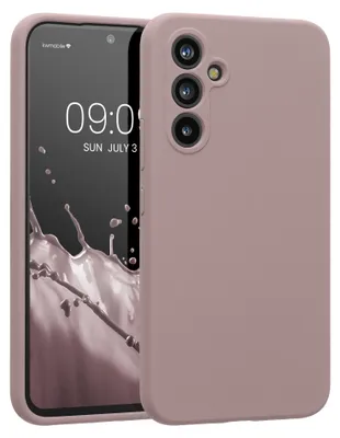 Produktbild von kwmobile Hülle kompatibel mit Samsung Galaxy A54 5G - Hülle Silikon gummiert - Handyhülle - Handy Case in Nude Lilac