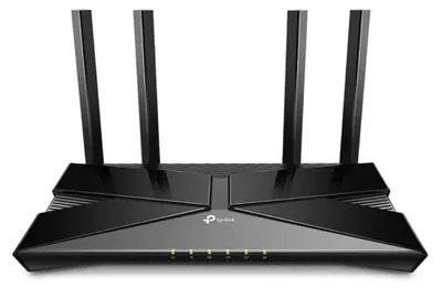Produktbild von TP-Link Archer AX1800, Wi-Fi 6 (802.11ax), Dual-Band (2,4 GHz/5 GHz), Ethernet/LAN, Schwarz, Tabletop-Router