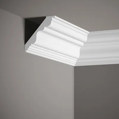 Produktbild von Mardom Deckenleiste MDB108 Profoam 100 x 100 x 2000 mm Weiß Stuckleiste