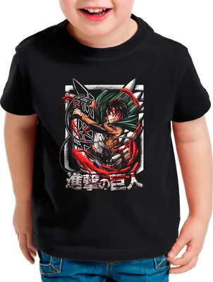 Produktbild von A.N.T. Eren X Attack Kinder T-Shirt attack anime japan manga on titan aot