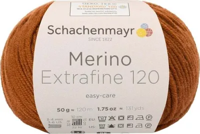 Obrázok produktu pre Schachenmayr Merino Extrafine 120 00110 Pletacia priadza