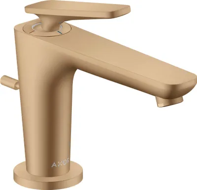 Obrázek produktu pro hansgrohe jednopáková umyvadlová baterie Axor Citterio C CoolSt o S, b bron, výtok 128 mm, odtah Gar.