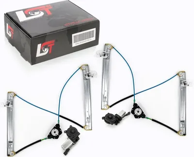 Produktbild von 2x Elektrischer Fensterheber vorne mit Motor 3 Türig für FORD FIESTA V 5 ab 2001