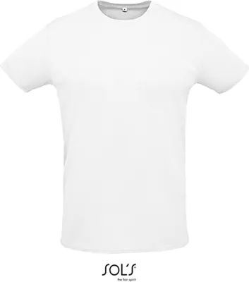 Zdjęcie produktu dla SOLs 02995 | Koszulka damska - Sprint T-Shirt - 100% Poliester Piqué - Kolor: Biały - Rozmiar: 3XL