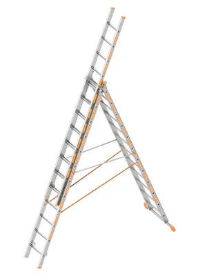 Produktbild von Layher Topic 1040 Allzweckleiter 3x12 Sprossen