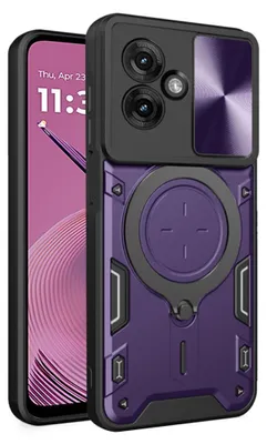 Produktbild von Techsuit CamGuard Pro Back Cover Hülle für Motorola Moto G55 - Lila