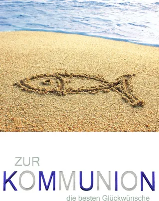 Produktbild von Kommunion - Karte mit Umschlag