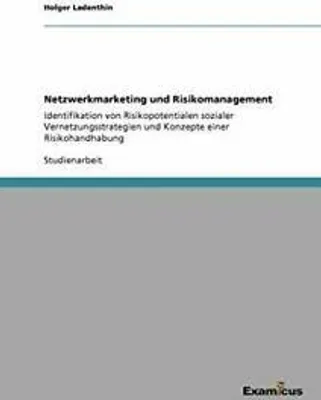 Produktbild von Netzwerkmarketing und Risikomanagement