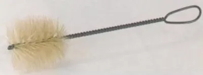 Produktbild von Weihwasserpinsel aus Metall und Kunststoff, 17 cm lang, Ø 4,5 cm