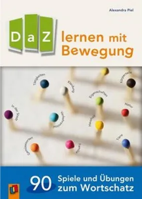 Obrázok produktu pre DaZ lernen mit Bewegung. 90 Spiele und Übungen zum Wortschatz