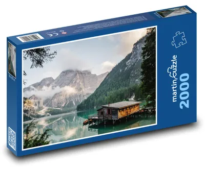 Obrázek produktu pro Puzzle 2000 Chata u horského jezera - martinpuzzle