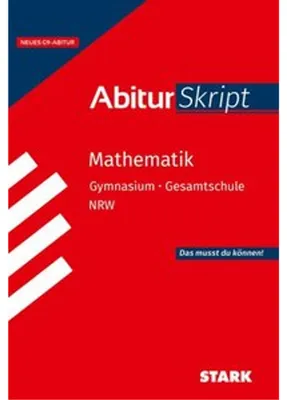 Obrázek produktu pro STARK Mathematik - AbiturSkript NRW - ab Abitur 2027