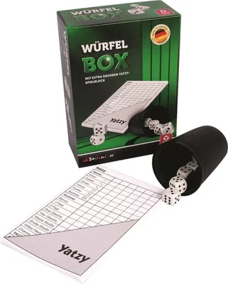 Produktbild von Würfelbox Mit Extra Grossen Kar