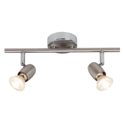 Image de Wesley LED Tube spot 2flg fer/chrome