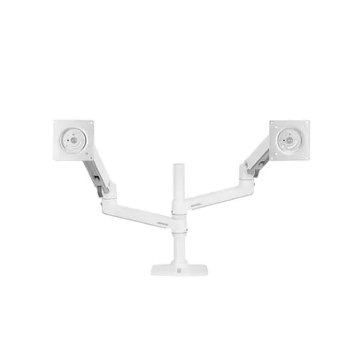 Produktbild von 45-492-216 / Lx Dual Stacking Arm, No Grommet Mount, Bright White Texture