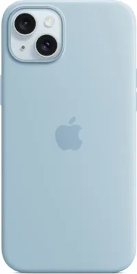 Produktbild von Apple iPhone 15 Plus Sil Case MagS Blue