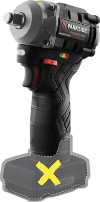Image de Visseuse à chocs sans fil PARKSIDE PERFORMANCE® 12 V « PPDSSA 12 A1 », sans batterie ni chargeur