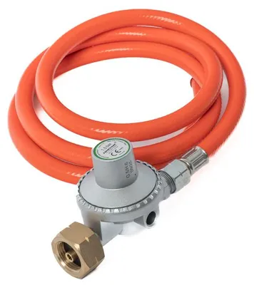 Obrázok produktu pre Regulátor tlaku plynu 1500mbar (HU) s plynovou hadicou 1,5m Pro-Tech TOOLS 40906