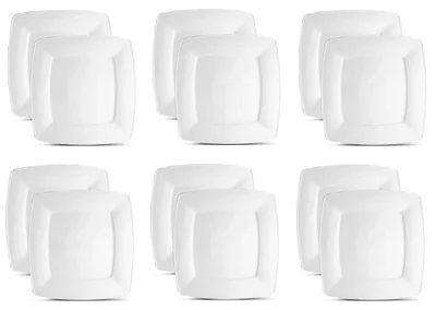 Produktbild von Lubiana Victoria Speiseteller 26 cm 12 Stück quadratisch