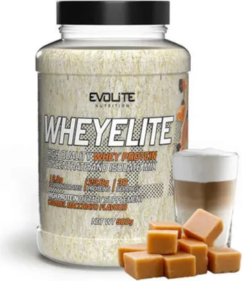 Zdjęcie produktu dla Evolite WheyElite 900g Caramel Macchiato