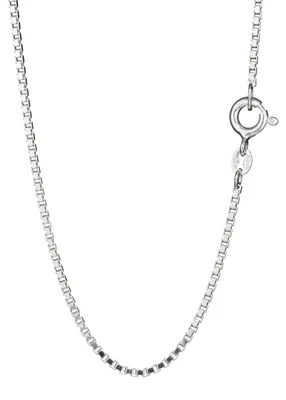 Obrázek produktu pro Náhrdelník 38cm benátský řetízek broušený diamantem 925 stříbro šířka náhrdelníku 1,2mm 8179