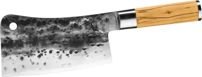 Produktbild von Couperet 19 cm – Olivenholz – geschmiedet