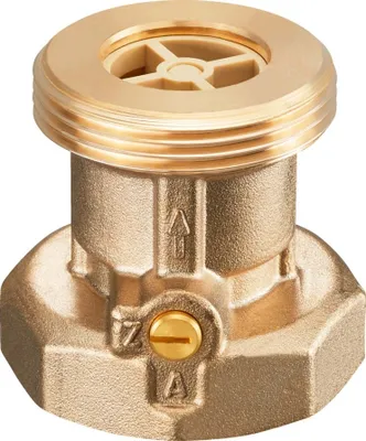 Immagine prodotto di Oventrop Valvola di arresto tipo SVE 1070008 DN25, G1 1/2 "AG, G1 1/2 "IG, PN10, Ms