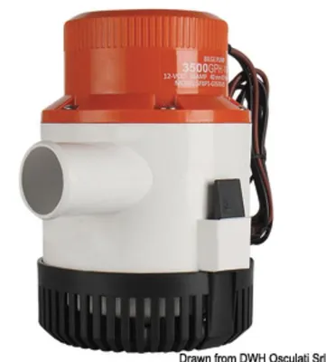 Zdjęcie produktu dla Maxi submersible pompa zęzowa G3500 12 V Osculati 16.122.35