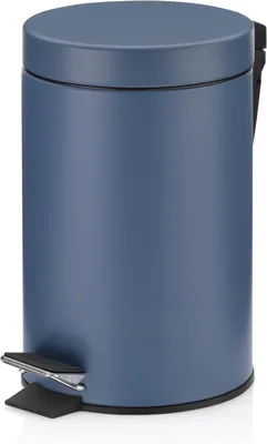 Image de KELA Corbeille à cosmétiques MONACO métal bleu 3l KL-24292