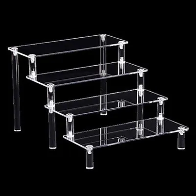 Obrázek produktu pro 4vrstvý akrylový stojan na letáky, průhledný, 30 x 20 x 8 cm