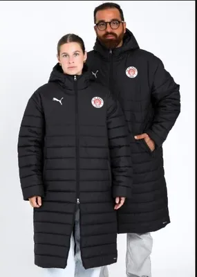 Produktbild von Puma FC St. Pauli Bench Jacket PUMA BLACK M