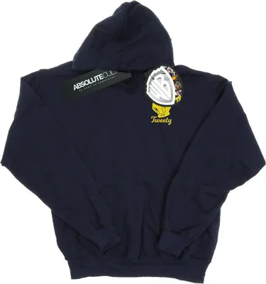 Immagine prodotto di Looney Tunes - Felpa con cappuccio "Tweety Pie Head" per uomo BI13214 (3XL) (blu navy)