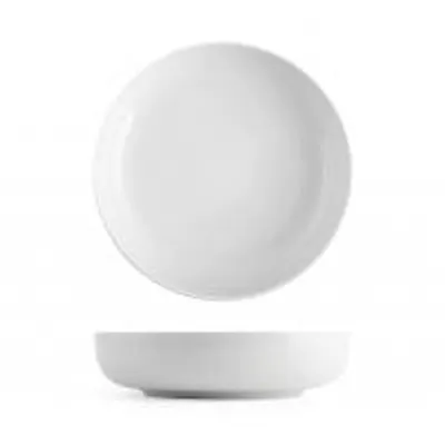Immagine prodotto di H&H Set 6 Piatti Fondi Pearl Bianco In Porcellana Cm19