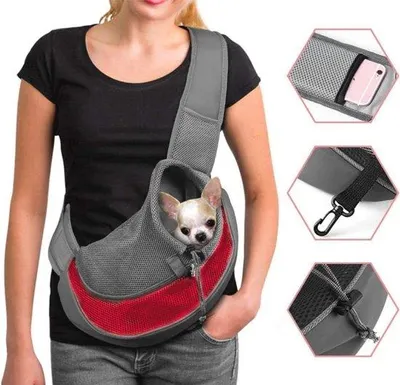Produktbild von Tragetasche für kleine Hunde und Katzen, ideal für Outdoor