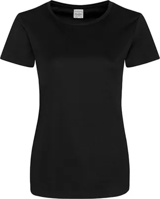 Image de Just Cool JC025 | Femme Cool Smooth T / USF 30+ - Couleur : Jet Black - Taille : S