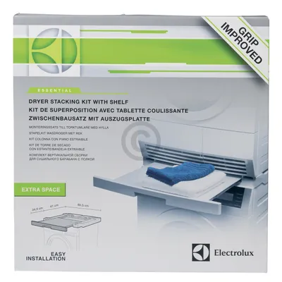 Produktbild von AEG Electrolux Wasch-Trocken-Säule, Verbindungsrahmen mit Arbeitsplatte für Waschmaschine Trockner 902979288/5