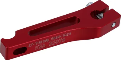 Produktbild von ZT-Tuning CNC Bremshebel hinten mit ABE, Rot - für S50, S51, S53, S70, S83, KR51/2, SR50, SR80