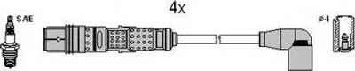 Produktbild von HITACHI 134959 Zündkabelsatz Zündleitungssatz