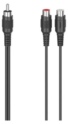 Produktbild von Subwoofer-Adapter, Cinch-Stecker - 2 Cinch-Kupplungen (00205183)