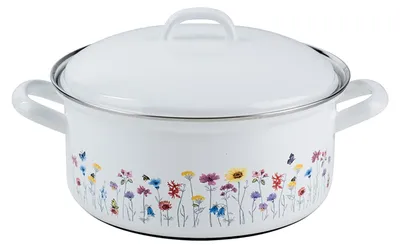 Obrázok produktu pre Riess kastról Flora s pokrievkou Ø20cm smalt Country