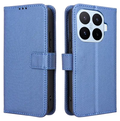 Obrázek produktu pro Pouzdro na mobil Xiaomi 17T, knížkové, z umělé kůže, s designem diamantů, modré barvy