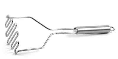 Produktbild von Kartoffelstampfer, Stampfer, 30 cm, Edelstahl - Weis