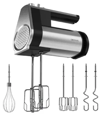 Obrázek produktu pro Cecotec PowerTwist 500, Ruční mixér, Černá, Nerezová ocel, Hnětění, Míchání, Míchání, 500 W, 220 - 240 V, 50 / 60 Hz