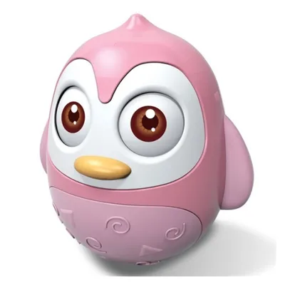 Image de BABY MIX Pingouin Roly Poly - rose