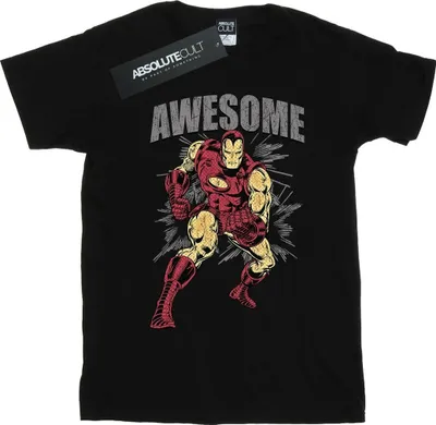 Produktbild von Marvel - "Awesome" T-Shirt für Herren BI37611 (3XL) (Schwarz)